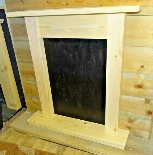 Small pine fire surround - pine,