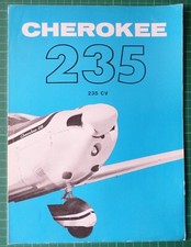 Piper Cherokee 235 French Brochure 4 pages