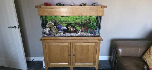 Aqua oak 4ft slimline - aqua,