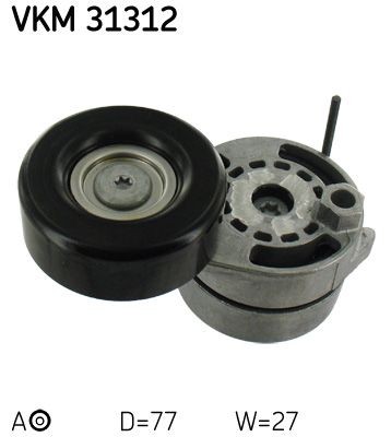 Ribbed belt tensioner - v-ribbed,