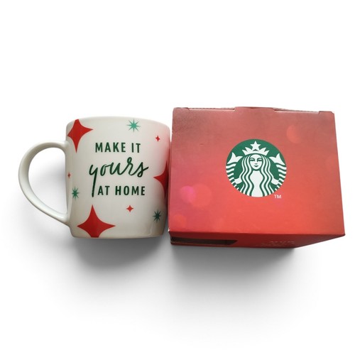 Christmas starbucks coffee mug - coffee,