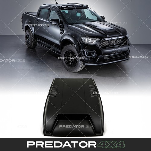 Matte black bonnet - matte,