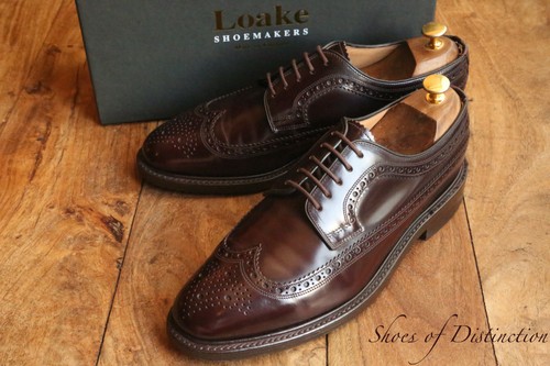 Loake royal brogue - brogue, burgundy