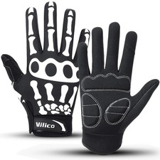 Skeleton Full Finger Gloves