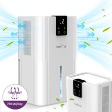 2.8L Dehumidifier Electric Portable Quiet Home Air Dryer for Mould Moisture Damp