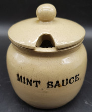 Vintage Stoneware Lidded Mint