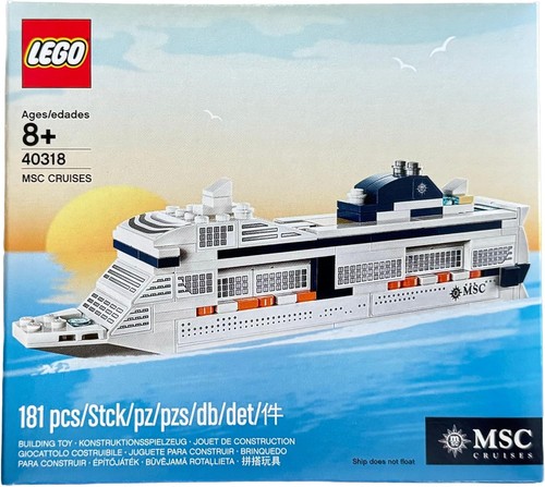 Lego msc cruise ship - ship,
