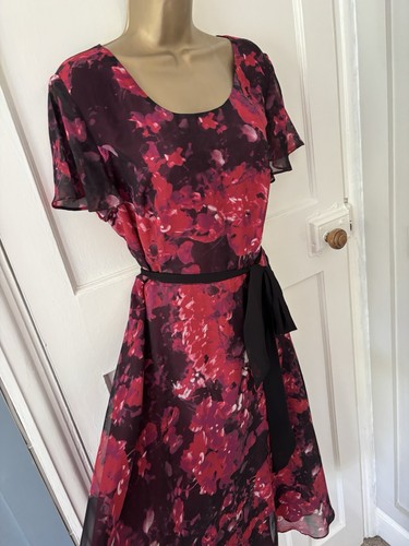 Jacques vert dress pink floral - pink,