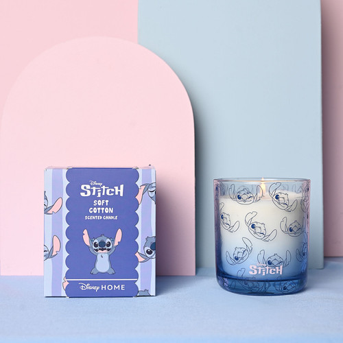 Disney stitch candle glass - disney,