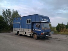 7.5 horsebox lorry DAF conversion vanlife motorhome 