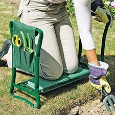 Heavy Duty Portable Foldable Foam Padded Garden Kneeler Multiuse Seat 150KG Load