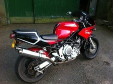 Yamaha TRX 850 1997 - 1998 4UN Stainless round ROAD LEGAL/Race MTC Exhausts