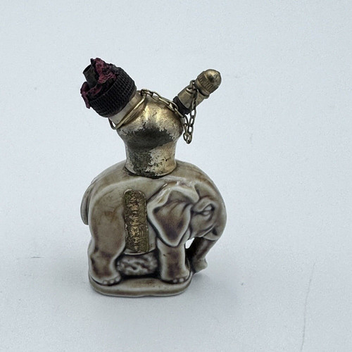 Antique elephant figure - antique, scent
