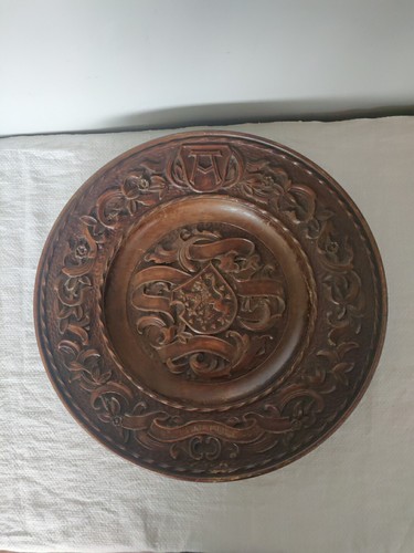 Large carved wood - wood, 1948