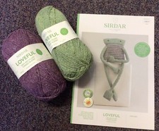 Sirdar Loveful ‘Purl’ Frog Easy Beginner Knitting Kit