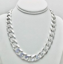 Sterling silver men curb - sterling,