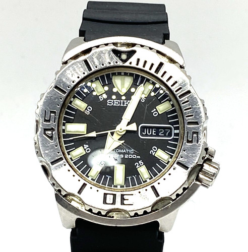 Seiko black monster 7s26 0350 - seiko, 7s26-0350