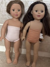 MADAME ALEXANDER 18" DOLL Lot Of 2 Dolls 2009 EUC Vtg