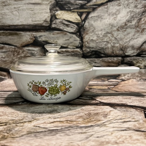 Vtg corning ware - ware, sauge