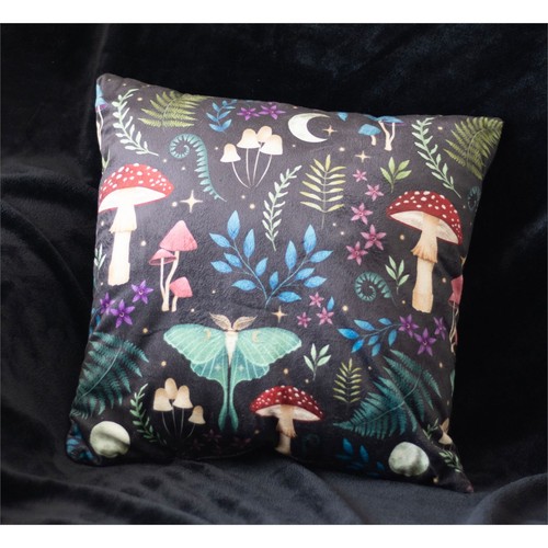 35cm square dark forest print - 35cm,