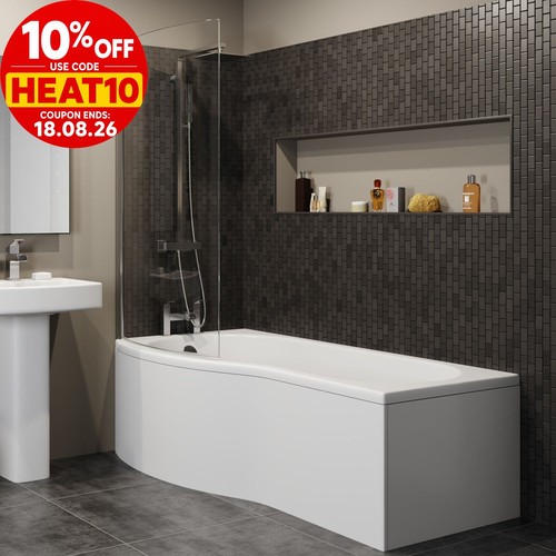 Bathroom shaped 1700mm - p,