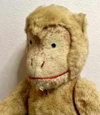Vintage Antique 12" Monkey Toy