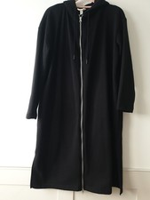 H&M Black Zip Through Longline