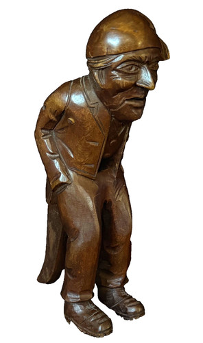 Standing man toboggan hat - w/,