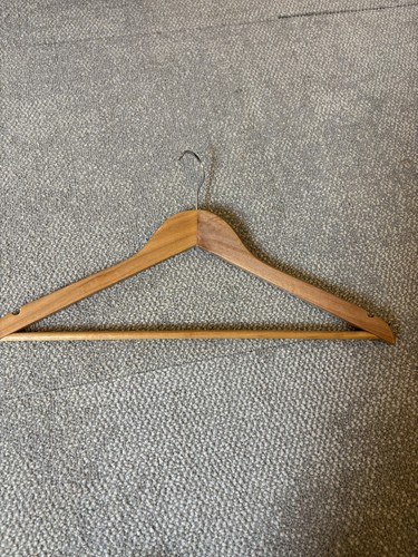 Wooden coat clothes hangers - wooden,