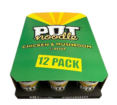 Pot noodle chicken - &, mushroom
