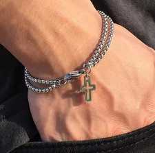 Men’s Stainless Steel Double