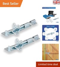 Heavy duty sliding - sliding, padbolt