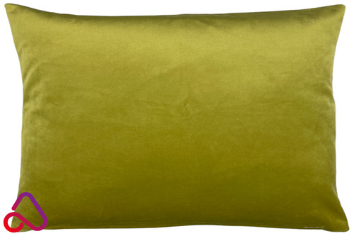 Rectangle plush velvet cushion - plush,