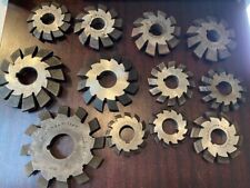 CP  Involute Gear Cutter 9 Sizes Ranging From 3/16" to 1"    British Quality HSS