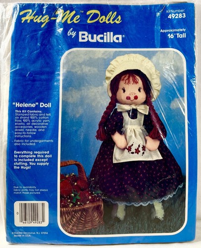 New 1980s bucilla helene doll - bucilla,