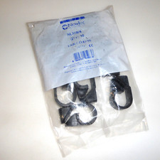 Newlec NL38506  x 10 Black Telcleat Cable Cleats for 26.2 - 34.2mm Cable