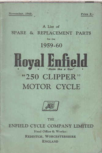 Royal enfield 250 clipper - enfield,
