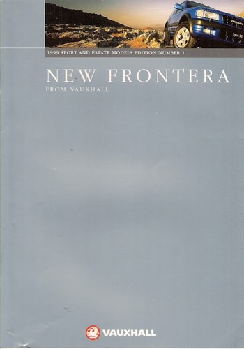 Vauxhall frontera sport - vauxhall,