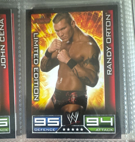 Topps 2008 wwe slam - wwe, attax