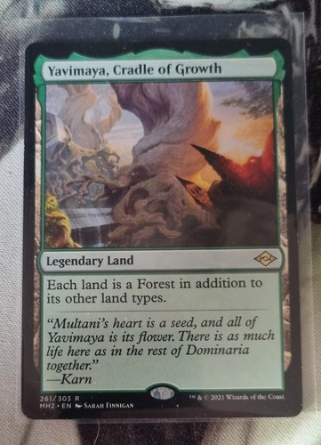 Mtg yavimaya cradle - cradle, growth