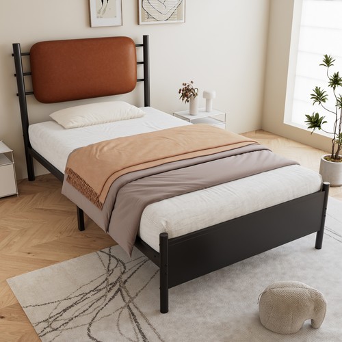 3ft single metal bed - single,