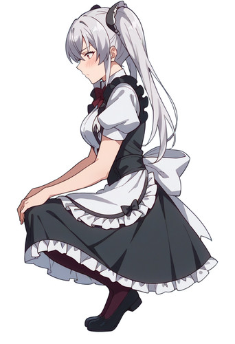 Midori ukai maid vinyl car - maid,