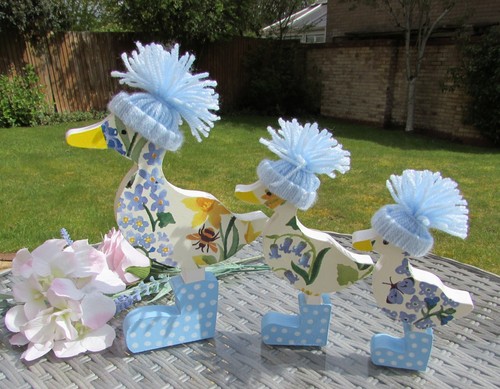 Family blue wooden - 3,
