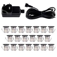 SET OF 20 - 30mm IP67 BLACK