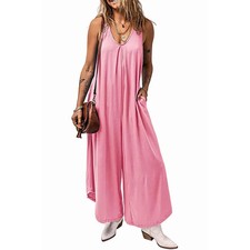 Wide Leg Jumpsuit Oversized