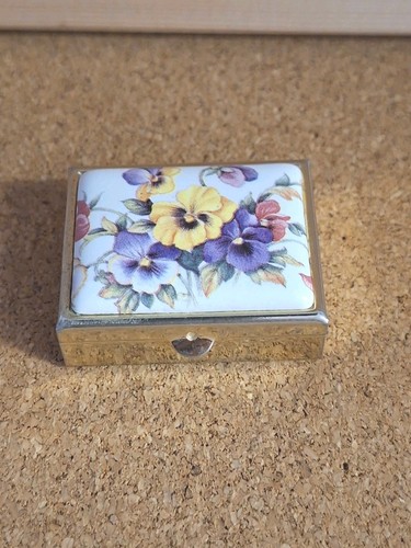 Vintage porcelain pill - porcelain, or