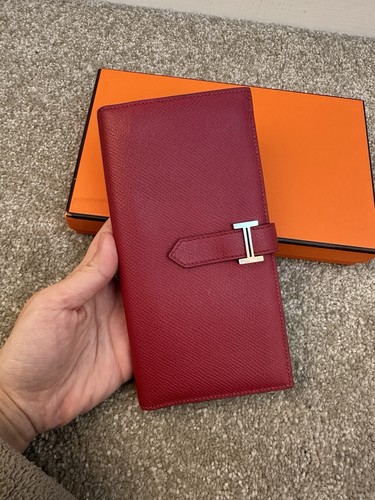 Hermès bearn wallet long red - long,