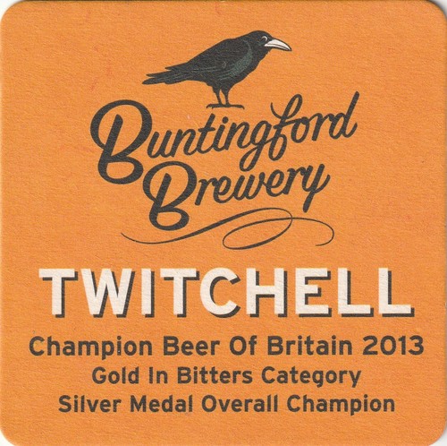 Beer mat buntingford brewery - mat,
