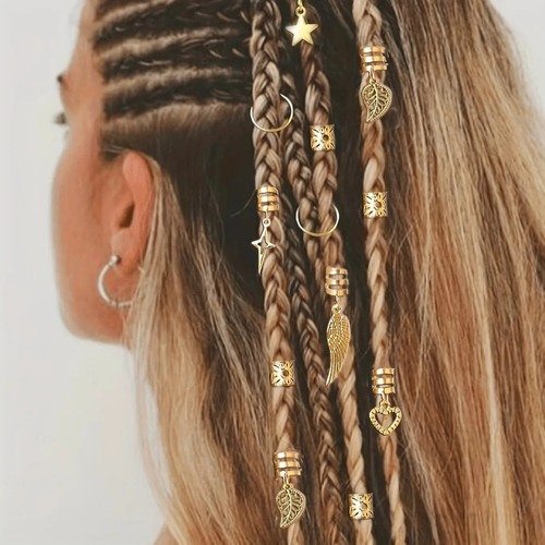 45pcs dreadlock hair - 45pcs, rings
