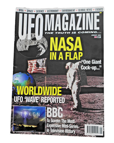 Vintage ufo magazine - vintage, march